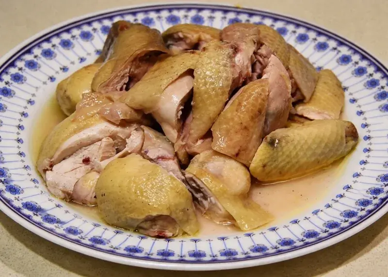 安 湖南活魚的白斬雞