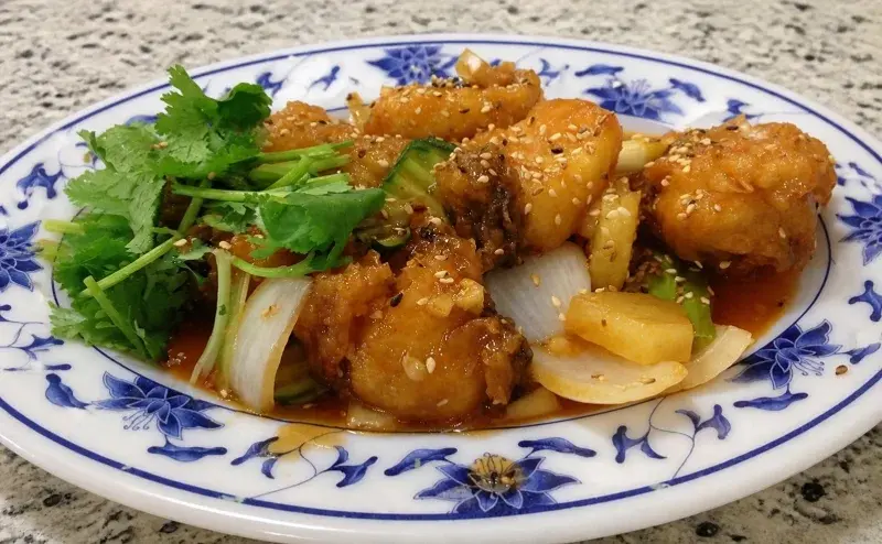 芝麻糖醋魚原圖