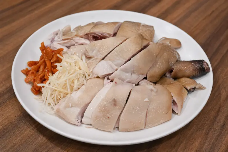 好菜園台灣料理的白斬雞
