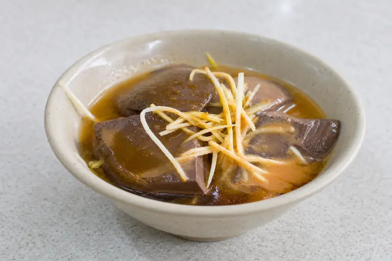 鵝媽媽鵝肉切仔麵的白切鵝肉