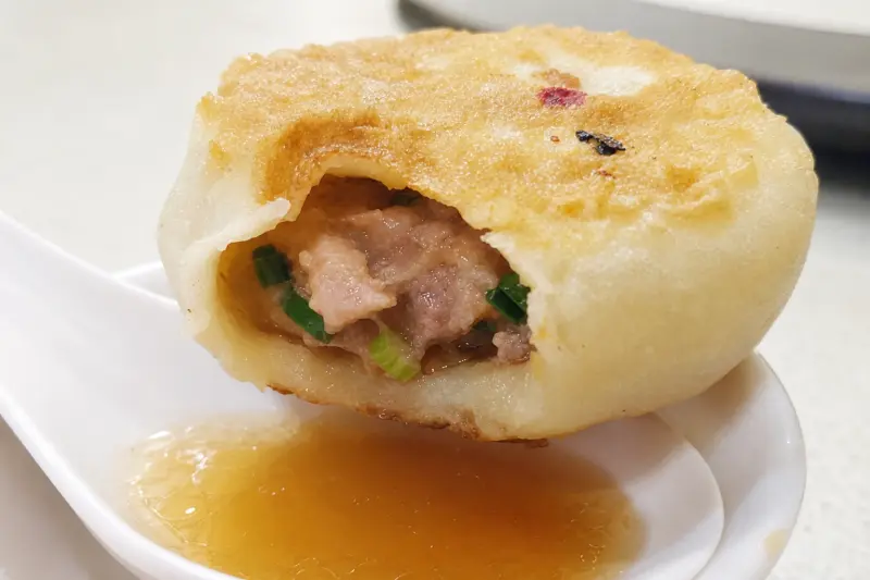 來來順餡餅粥的豬肉餡餅