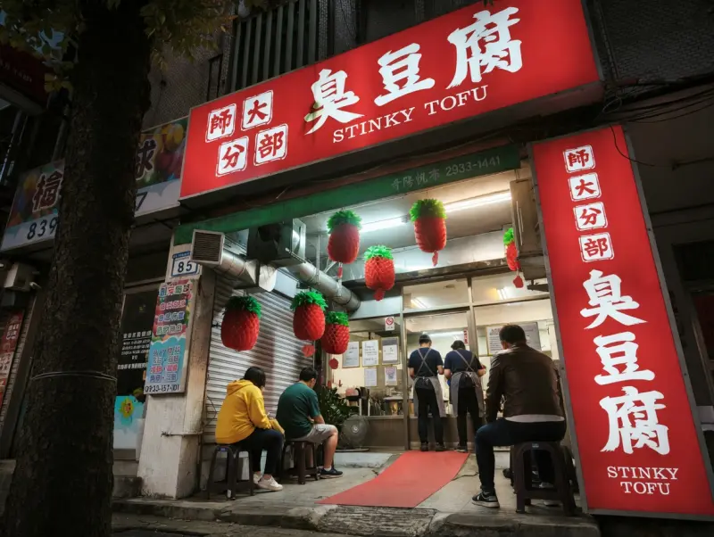 師大分部神之臭豆腐