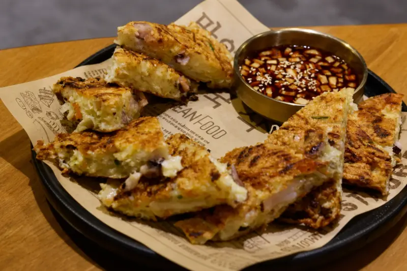 膳 식사 韓式料理 Ma C So Yo的海鮮煎餅