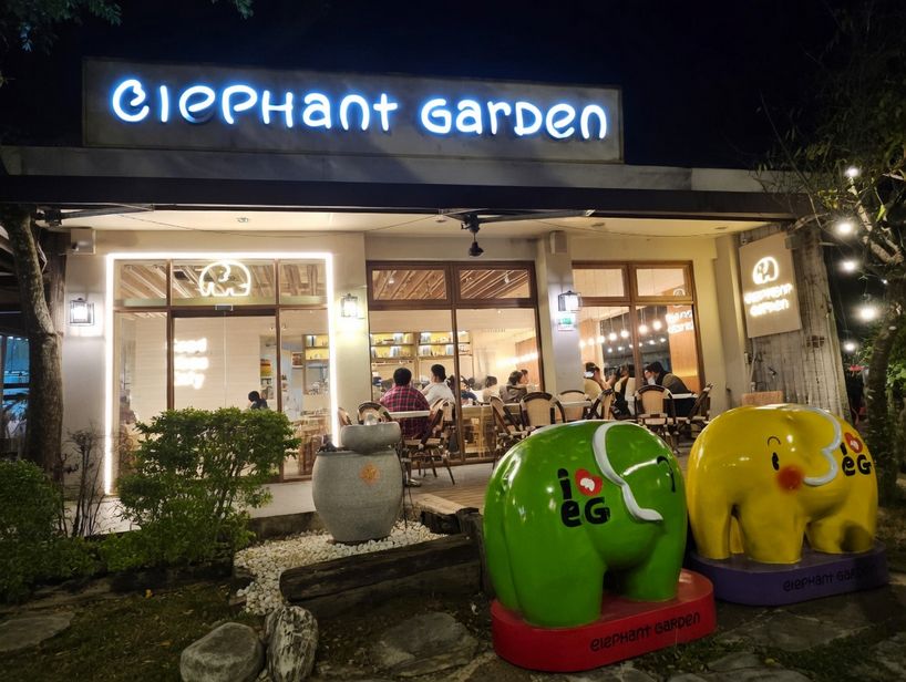 台北內湖碧湖公園旁可愛的親子咖啡廳！必吃小象鬆餅還有遊樂器材根本孩子們的樂園｜象園咖啡內湖店