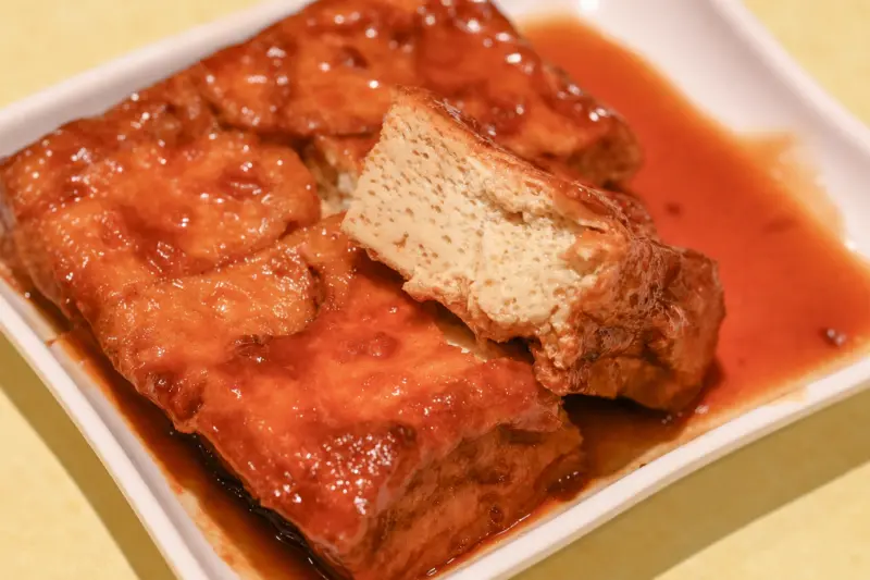 店小二魯肉飯的油豆腐