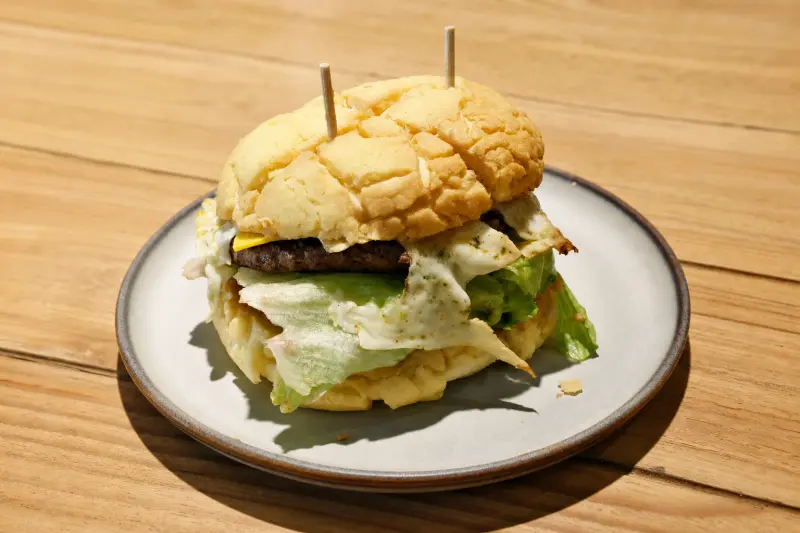 打飽嗝炭烤三明治 美食照片 1