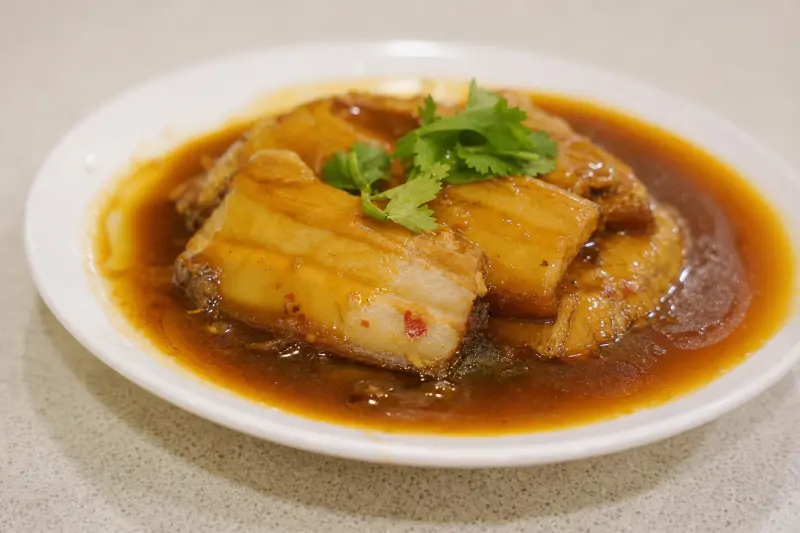 甲鼎川菜館的阿嬤的梅干扣肉