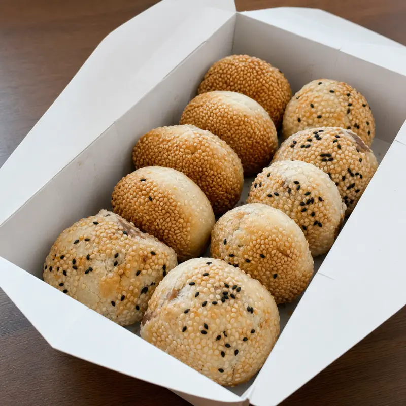 蟹殼黃蔥酥餅 Webber's Pastry Store的蔥酥餅