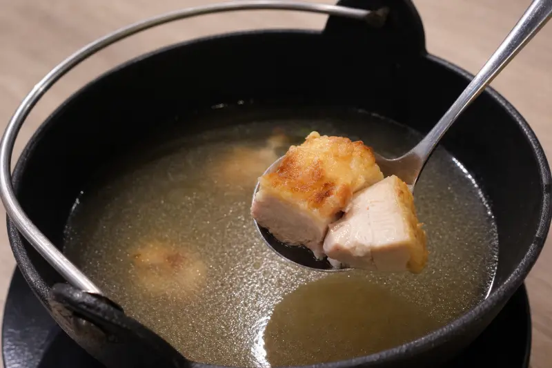 雞湯大叔 內湖店的蔬果雞湯