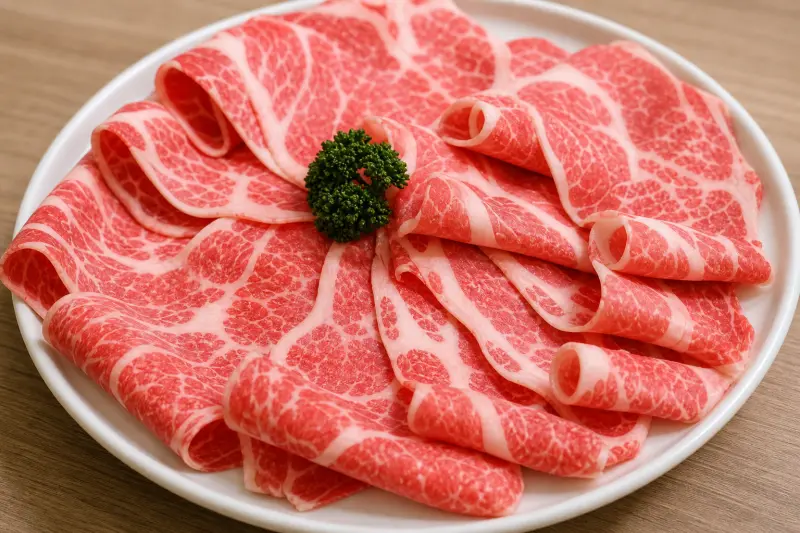 雞湯大叔 內湖店的特選牛小排+伊比利豬嫩肩