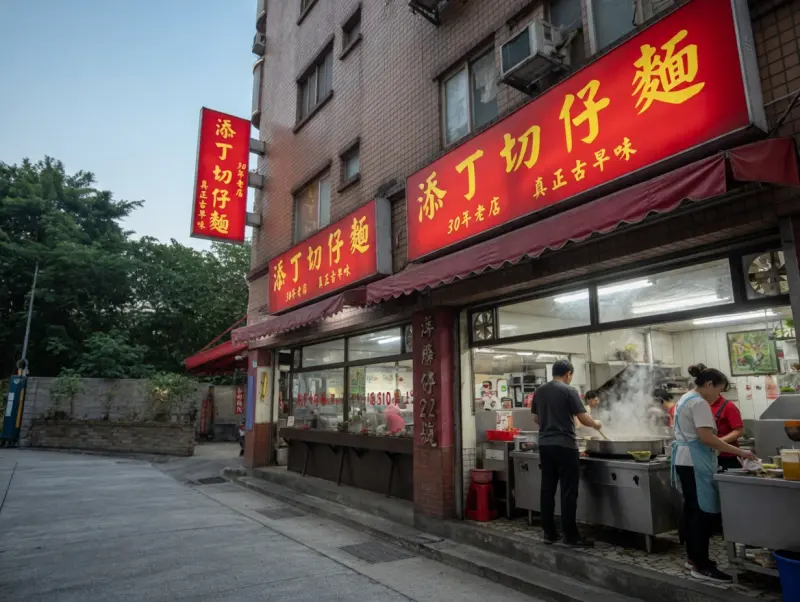 添丁切仔麵