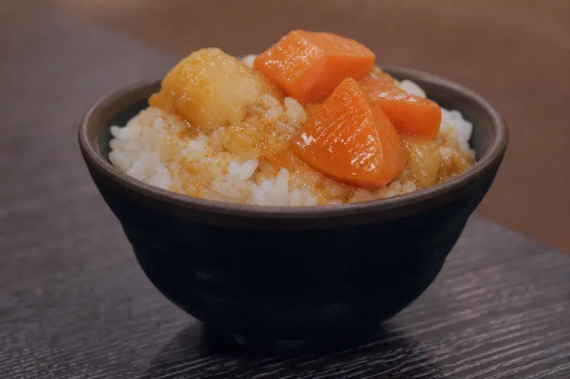 初、聚日式鍋物的咖哩飯