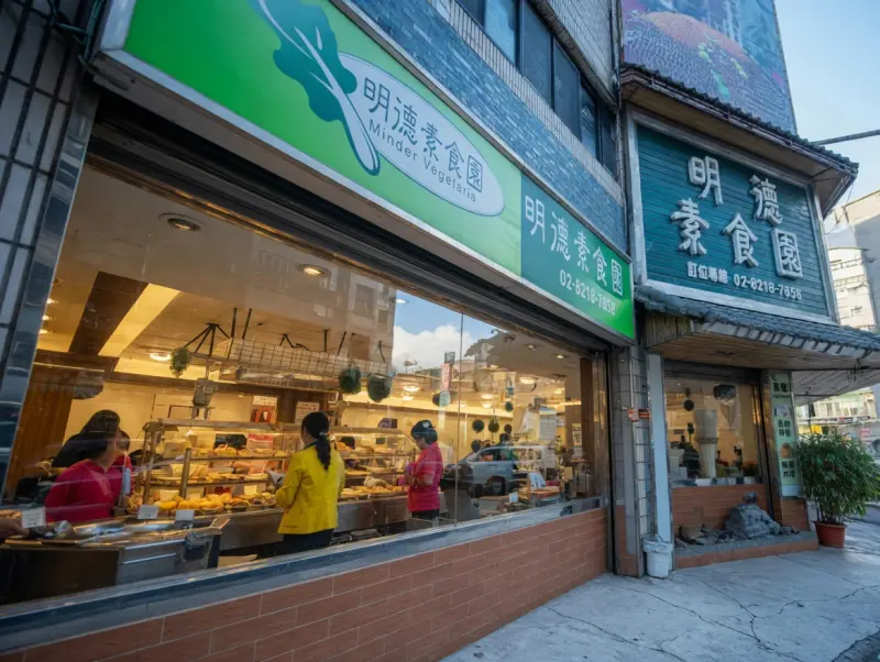 明德素食園 新店民權店