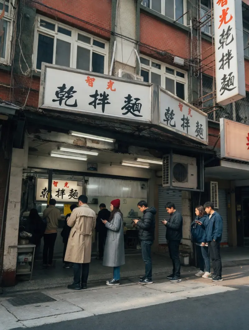 智光乾拌麵