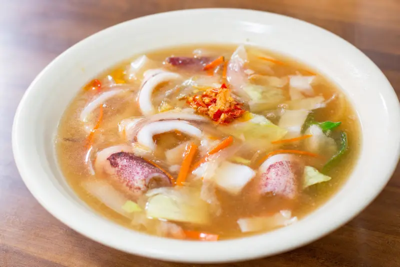 現炒中卷羹麵