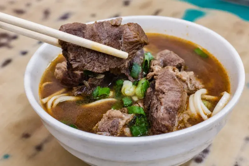 正宗新明老牌牛肉麵 の料理写真 1