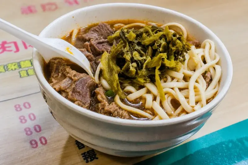 正宗新明老牌牛肉麵 の料理写真 2