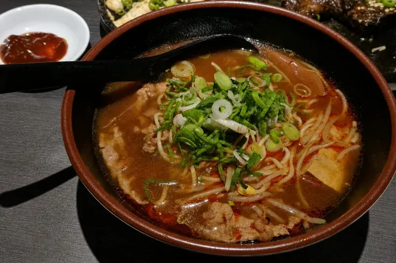 太初麵食的特選牛肉片太初辣子麵
