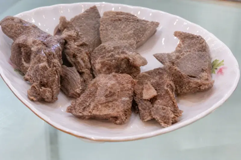 滿興潮汕火鍋的牛小排半筋半肉