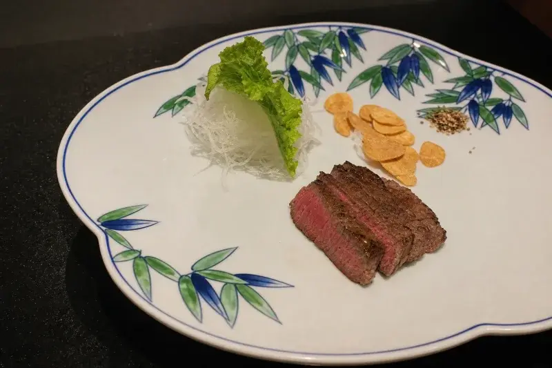 高雄UKAI亭的和牛沙朗