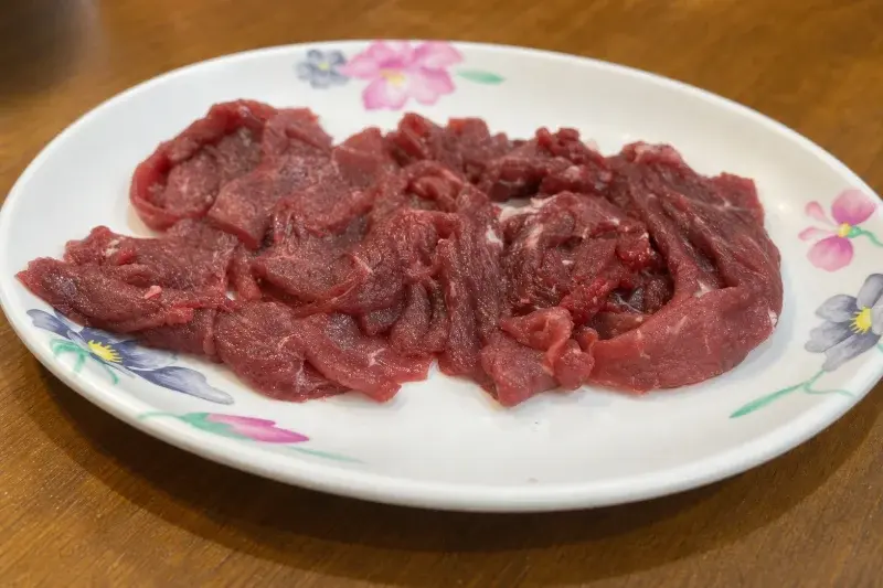 牛老大涮牛肉 高雄總店的牛肉