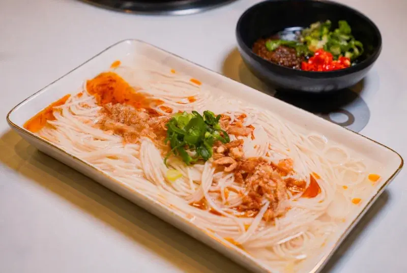 手工麻油麵線原圖