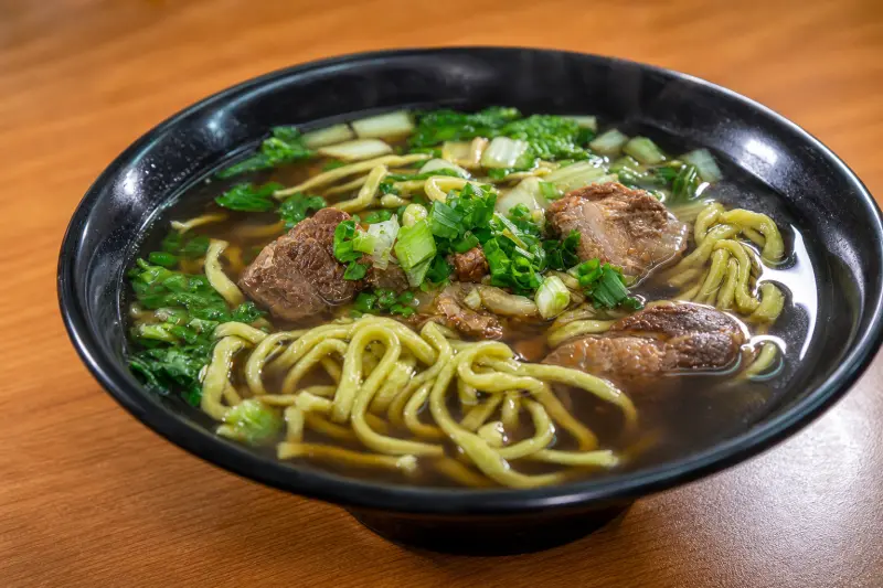 佳昌 蔬菜排骨麵 美食照片 1
