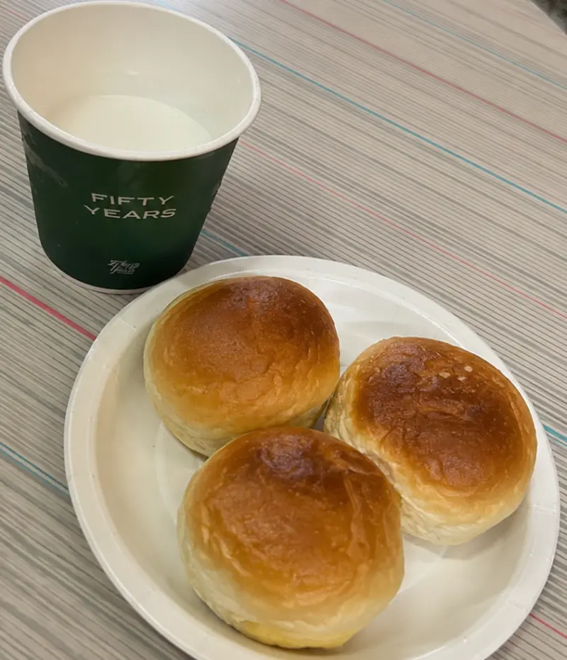 五十年杏仁茶的杏仁茶