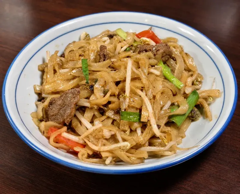 港仔大佬之籠的傳人的乾炒豉椒牛肉河粉