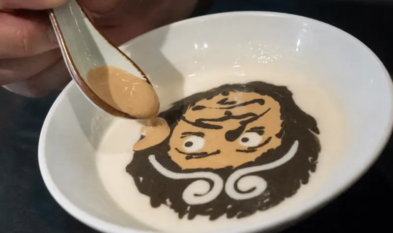 九記食糖水的核桃芝麻杏仁糊