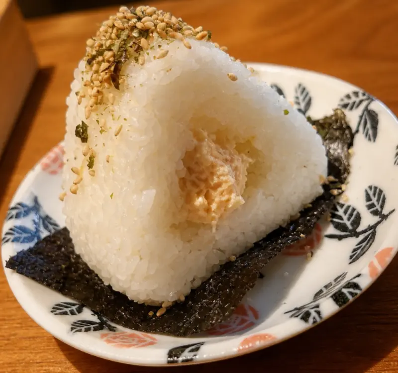 丸叄食伍的起司龍蝦飯糰