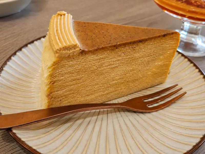 木子咖啡 Muzi Cafe的伯爵奶茶千層蛋糕