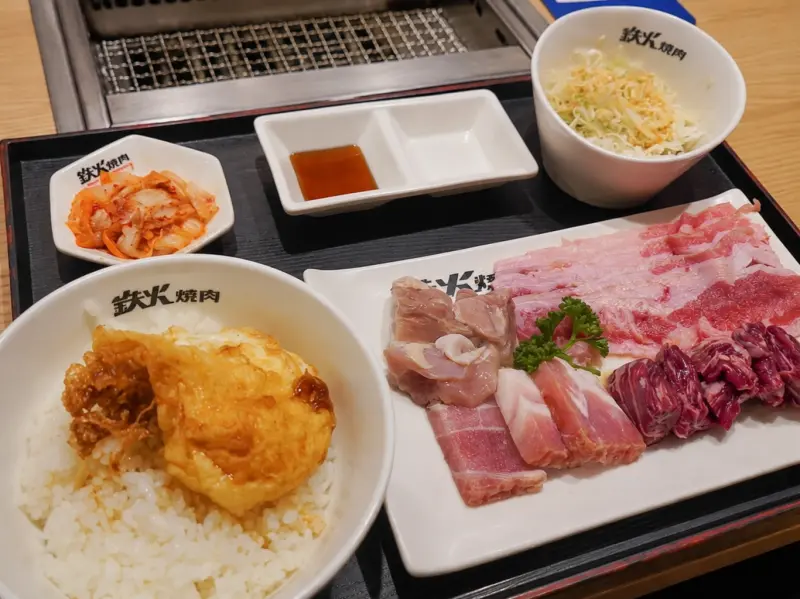 鉄火燒肉微風北車店 餐點照片