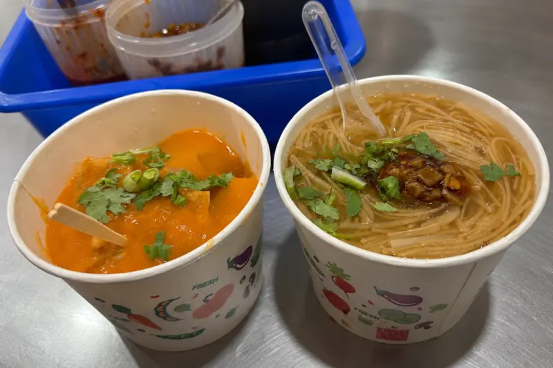 板橋阿國麻辣麵線甜不辣餐點與探店文章照片