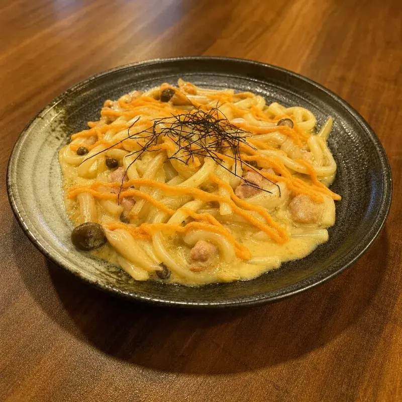 明太子白醬烏龍