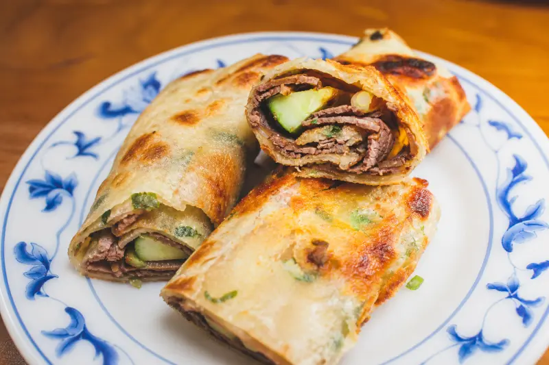 牛肉捲餅原圖