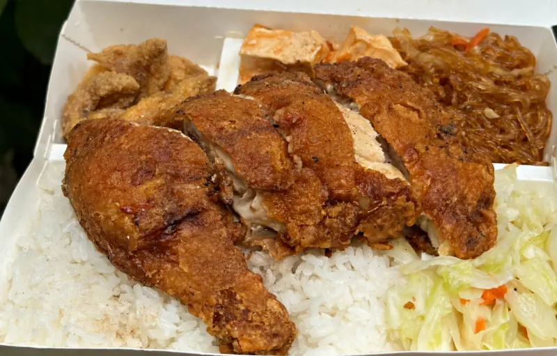 炸雞腿飯
