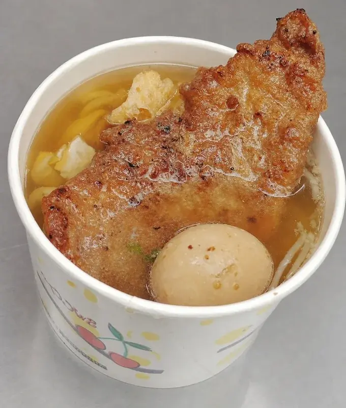 垃圾(喇舌)麵 美食照片 2