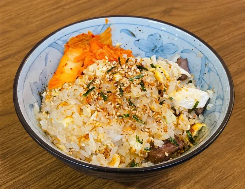 骰子牛蛋炒飯