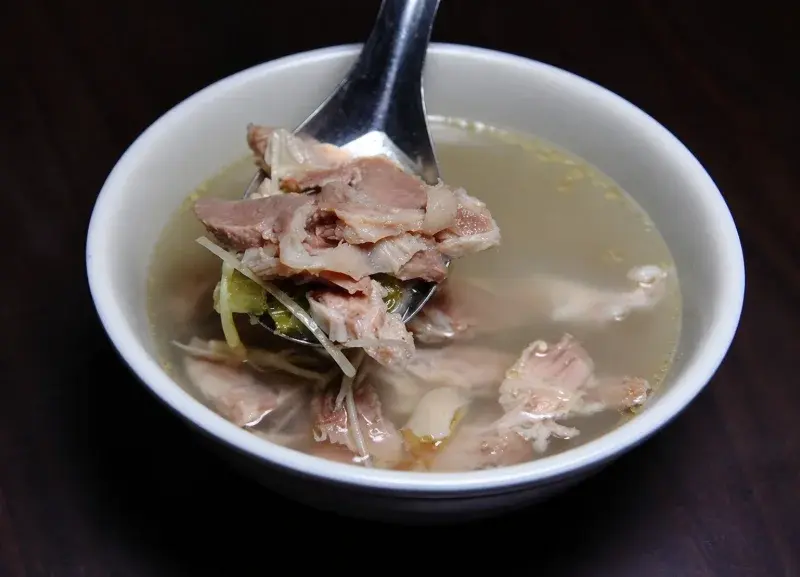 鄉下人豬血湯 美食照片 3