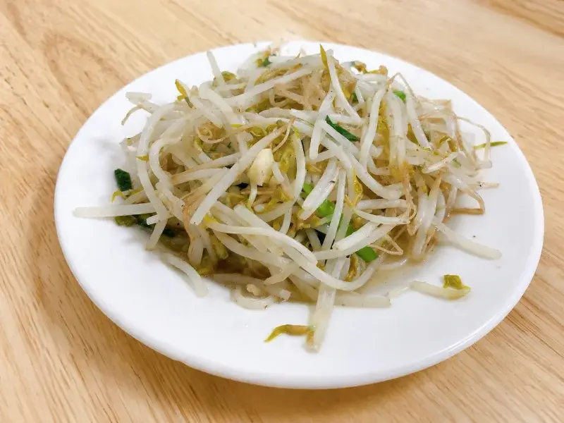 炒豆芽餐點照