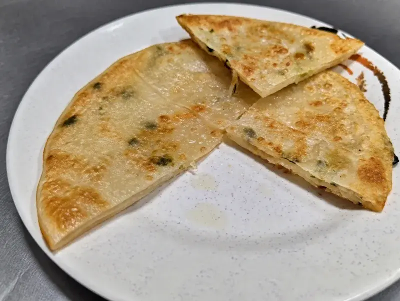 蔥油餅實拍
