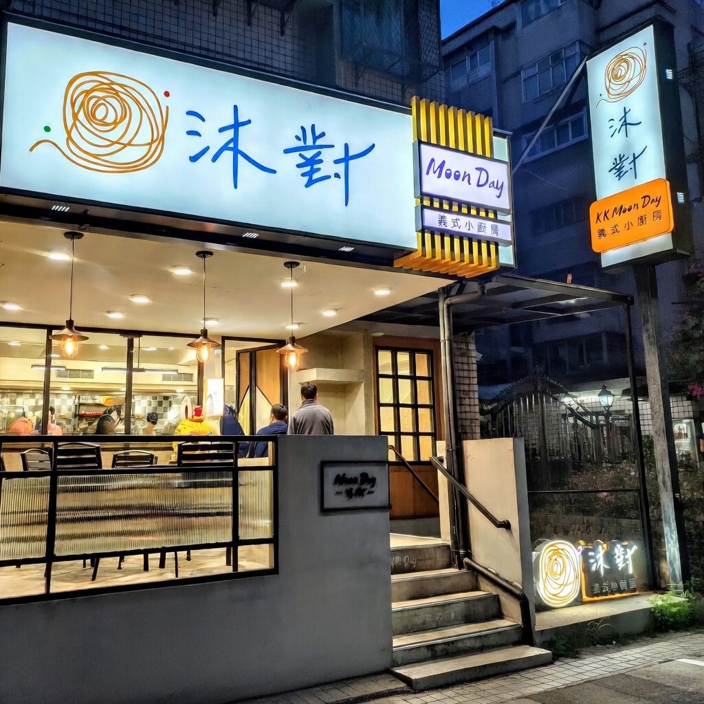 沐對 MoonDay 義式小廚房