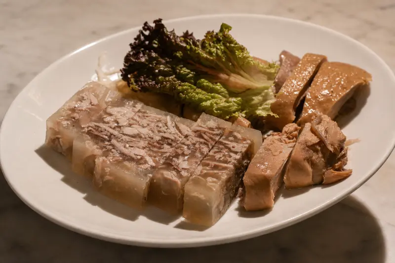 上海鄉村 濟南店的雙拼(醉雞/肴肉)
