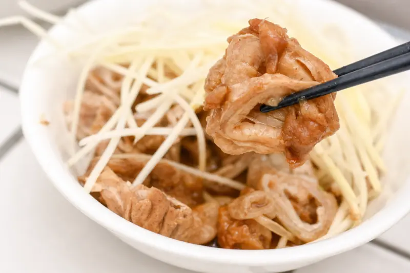 純發魯肉飯的滷大腸頭