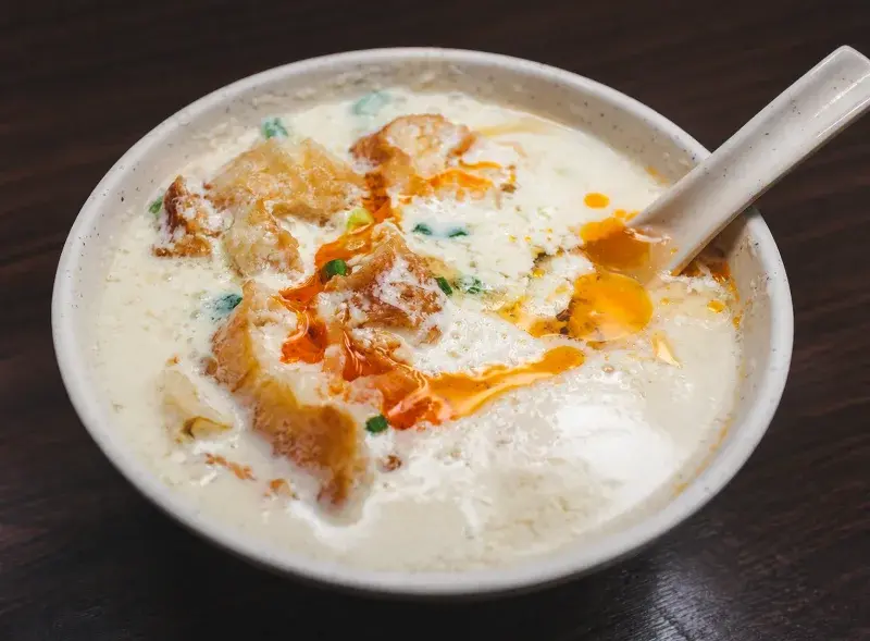 鼎元豆漿的鍋貼