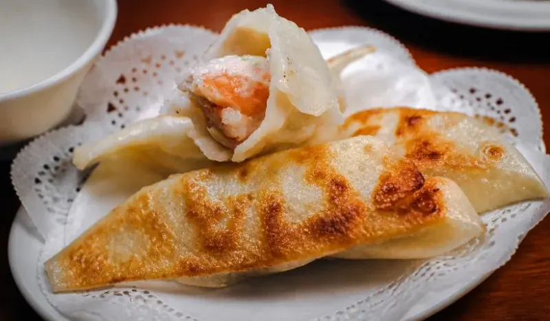 盛園絲瓜小籠湯包 美食照片 2
