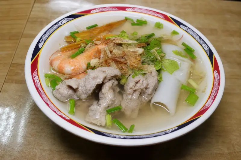 金峰魯肉飯的鼎邊趖