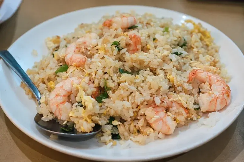 黃龍莊的蝦仁炒飯