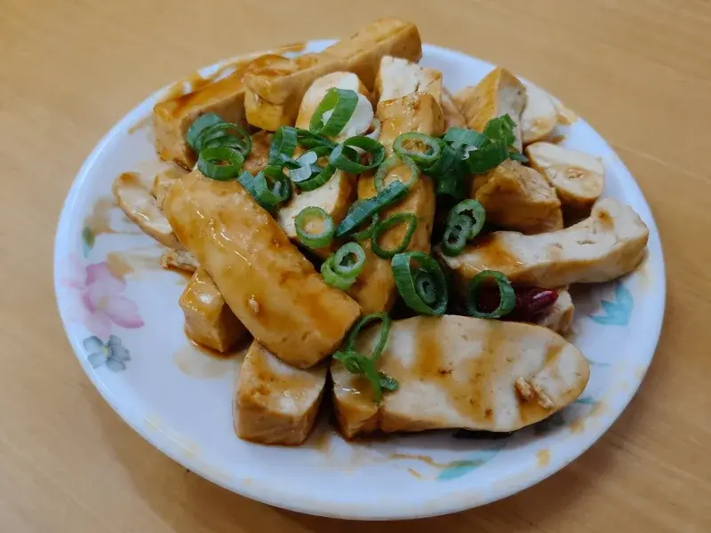 林家乾麵的豆干